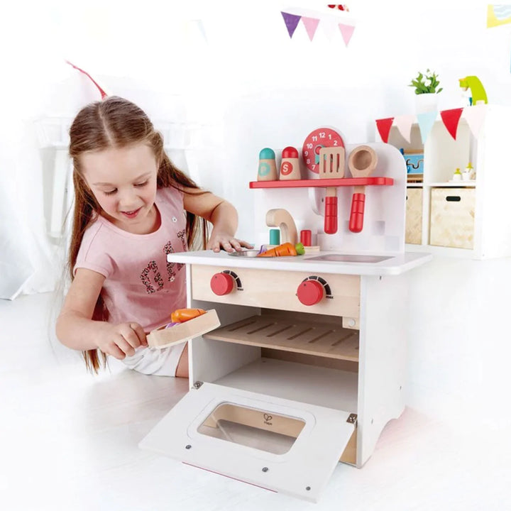 Cocina en Madera Retro Gourmet
