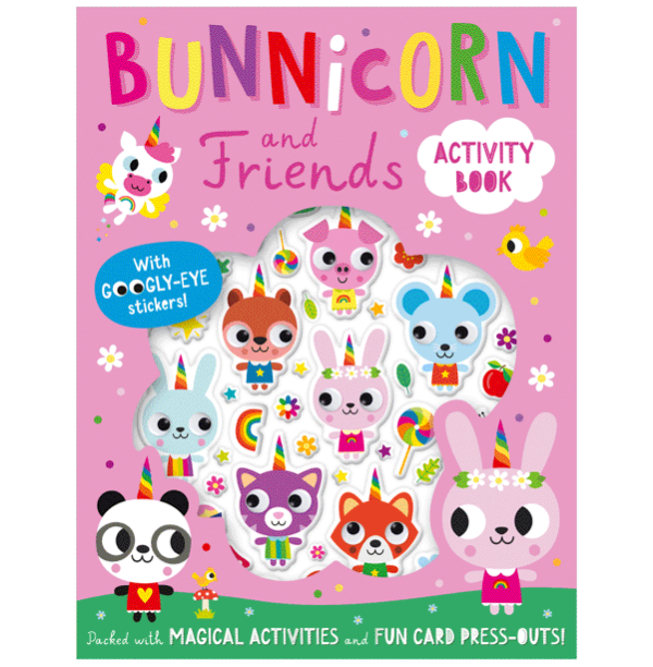 Libro De Actividades Stickers De Bunicornios
