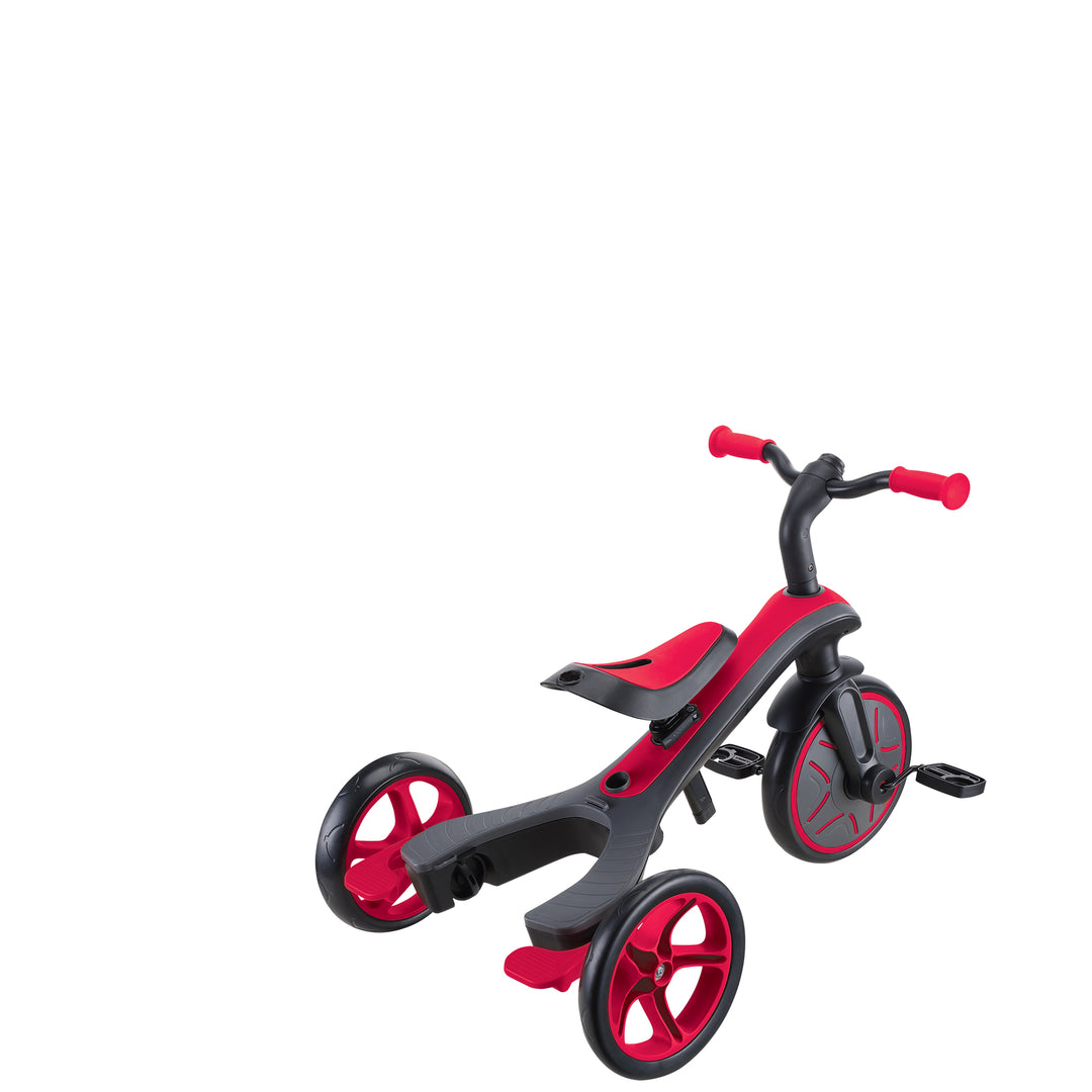 Triciclo y Bicicleta de Balance 4 En 1 Rojo Niños