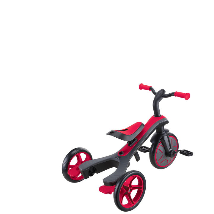 Triciclo y Bicicleta de Balance 4 En 1 Rojo Niños