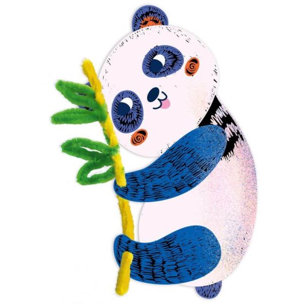 Set De Arte y Manualidades Para Raspar Pandas