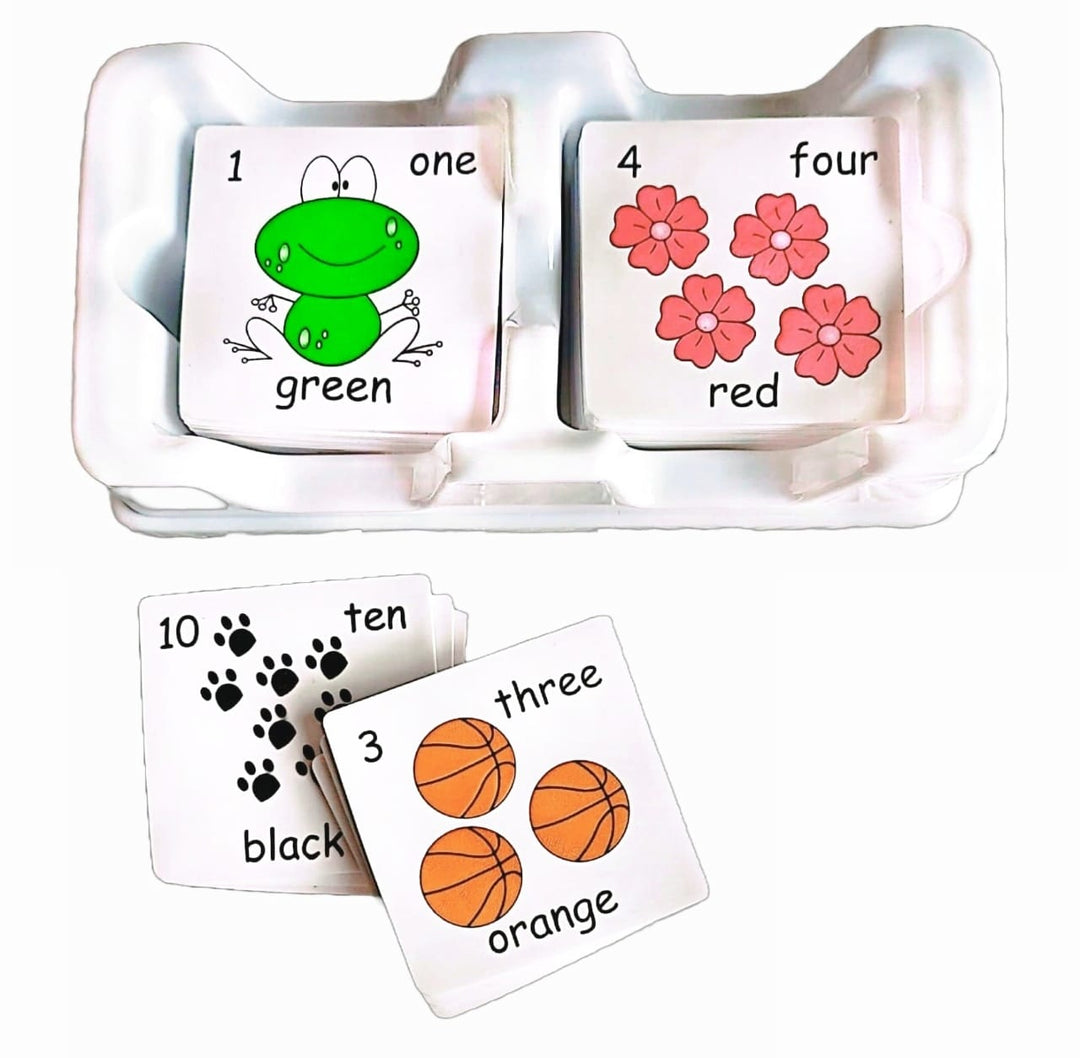 Juego De Memoria Numeros En Ingles