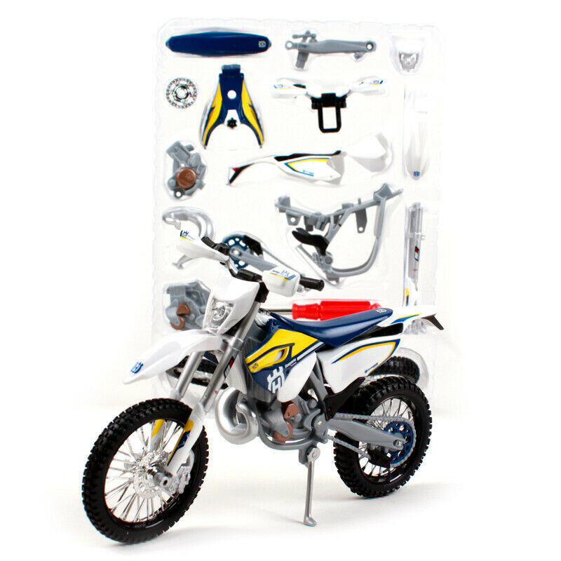 Moto A Escala 1/12 Husqvarna Fe 501 Coleccionable Para Armar