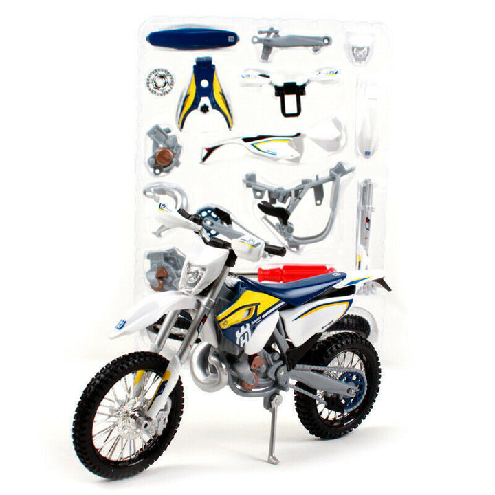 Moto A Escala 1/12 Husqvarna Fe 501 Coleccionable Para Armar