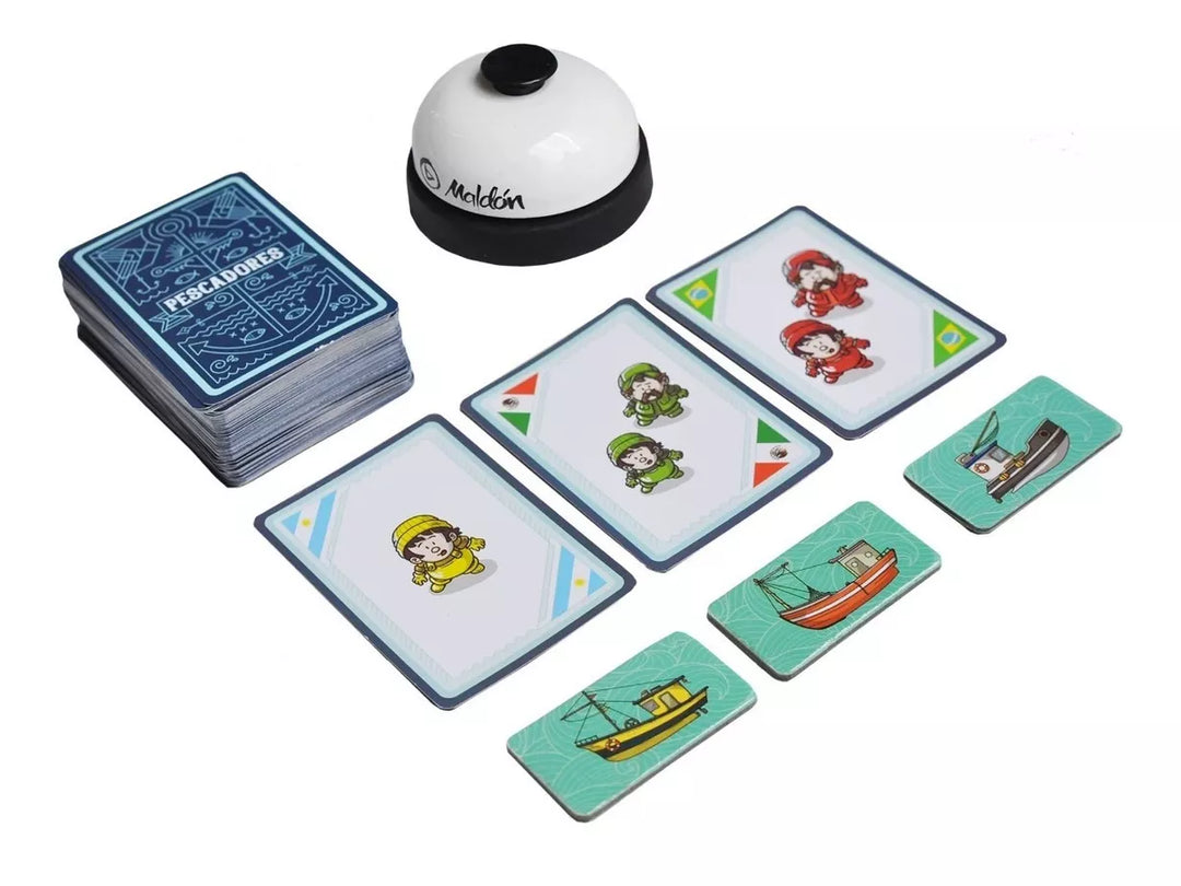 Juego De Mesa Pescadores Destreza Para Niños Y Adultos