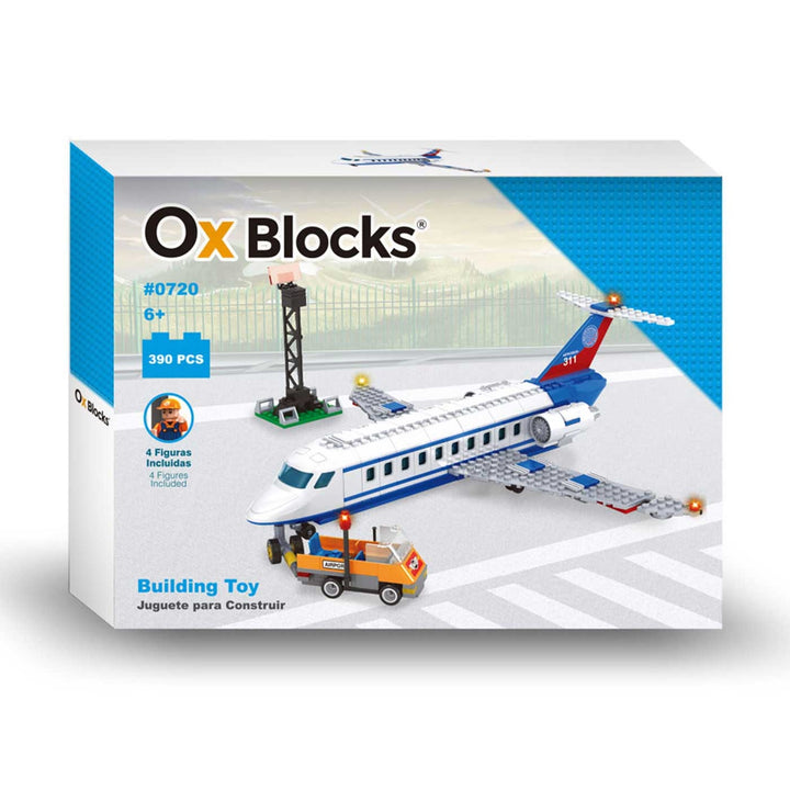Juego De Construccion Tipo Lego Avion Aeropuerto