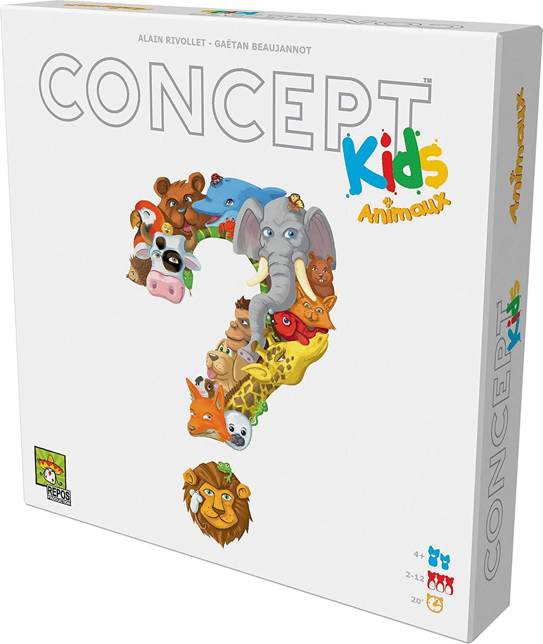 Juego De Mesa Concept Kids Animales