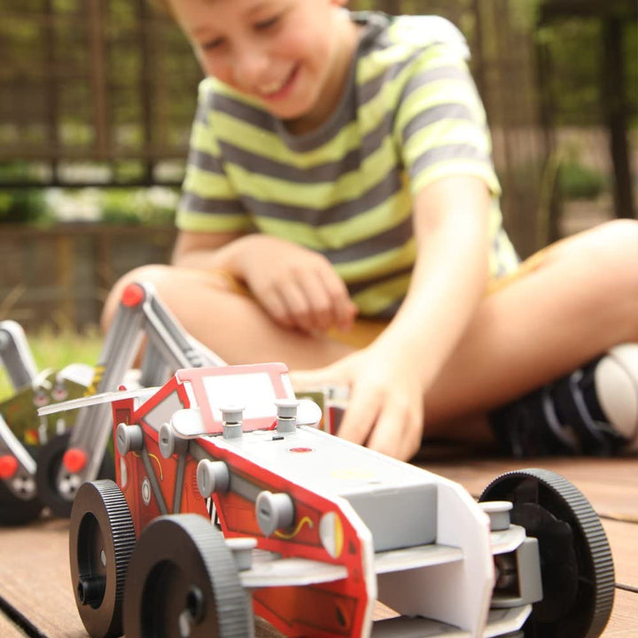 Experimento Crea Tu Carro Motorizado