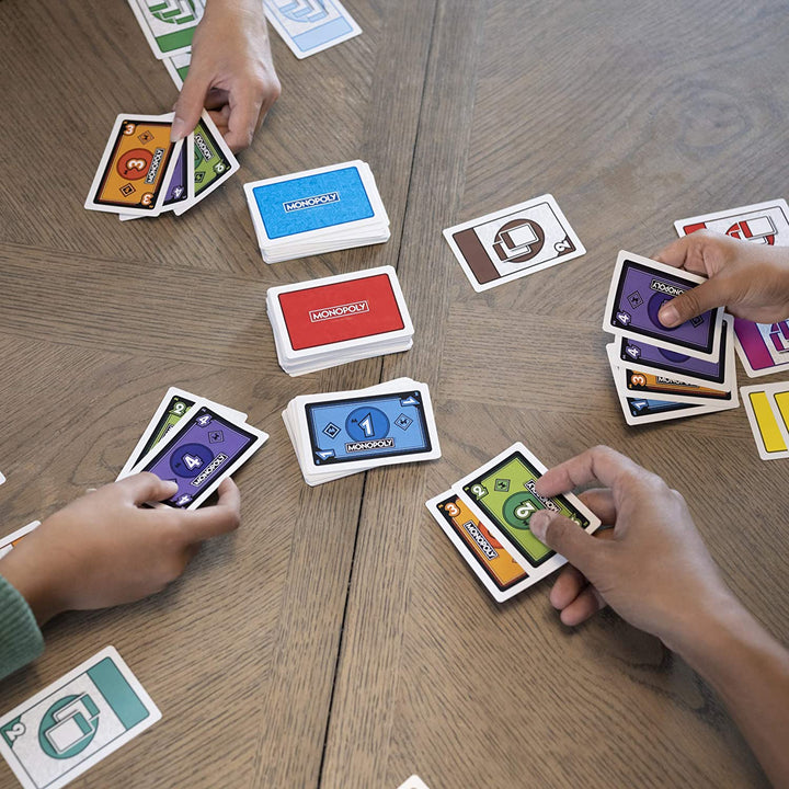 Monopoly Subasta Juego De Cartas Familiar