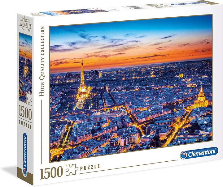 Rompecabezas 1500 Piezas Atardecer En Paris