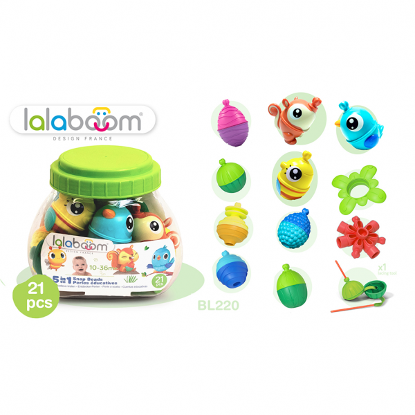 Juego Montessori Animales Enhebra y Encaja
