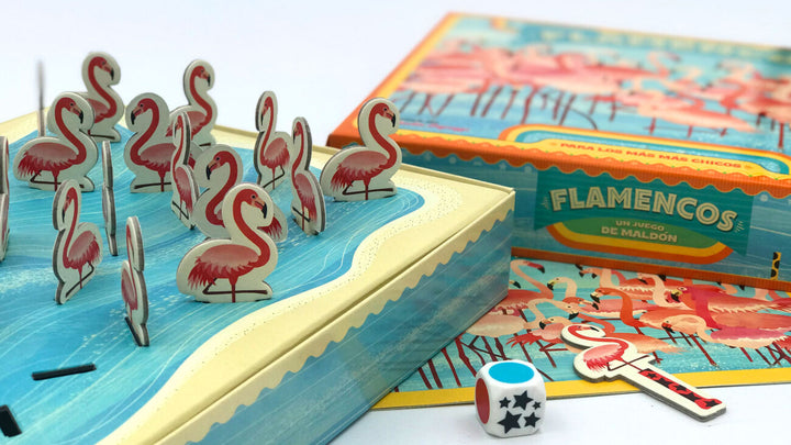 Juego De Mesa Flamencos Juego De Estrategias Para Niños