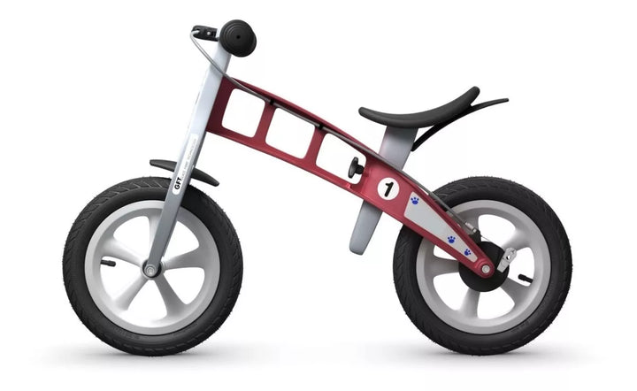 Bicicleta de Equilibrio Roja para niños