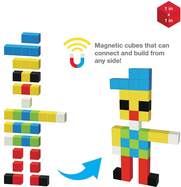 Cubos Magnéticos De Construcción STEM