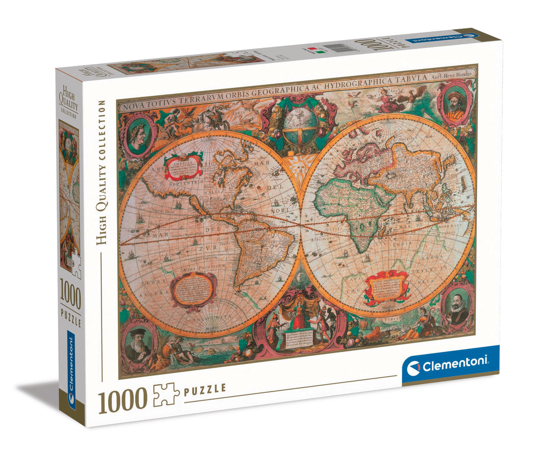 Rompecabezas 1000 Piezas Mapa Antiguo Arte