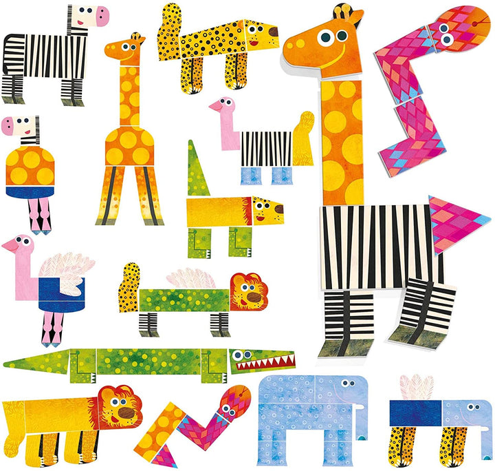Rompecabezas Modular 15 Animales