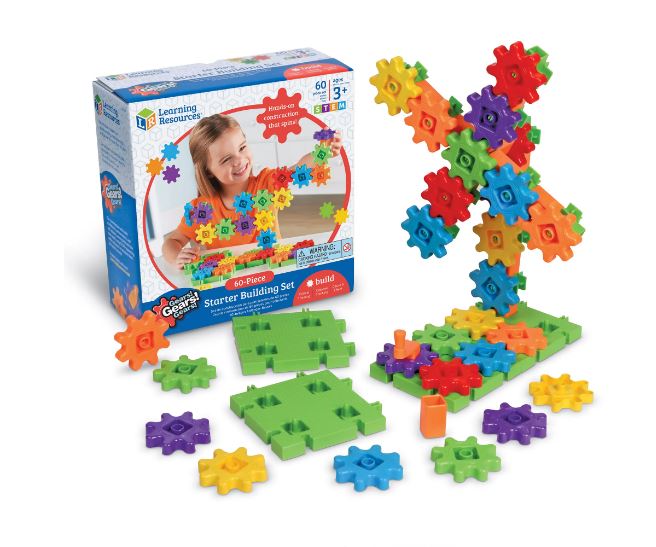Juego de Construcción Engranajes 60 Piezas niños