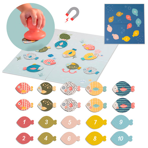 Juego De Mesa Magnético Atrapa Peces
