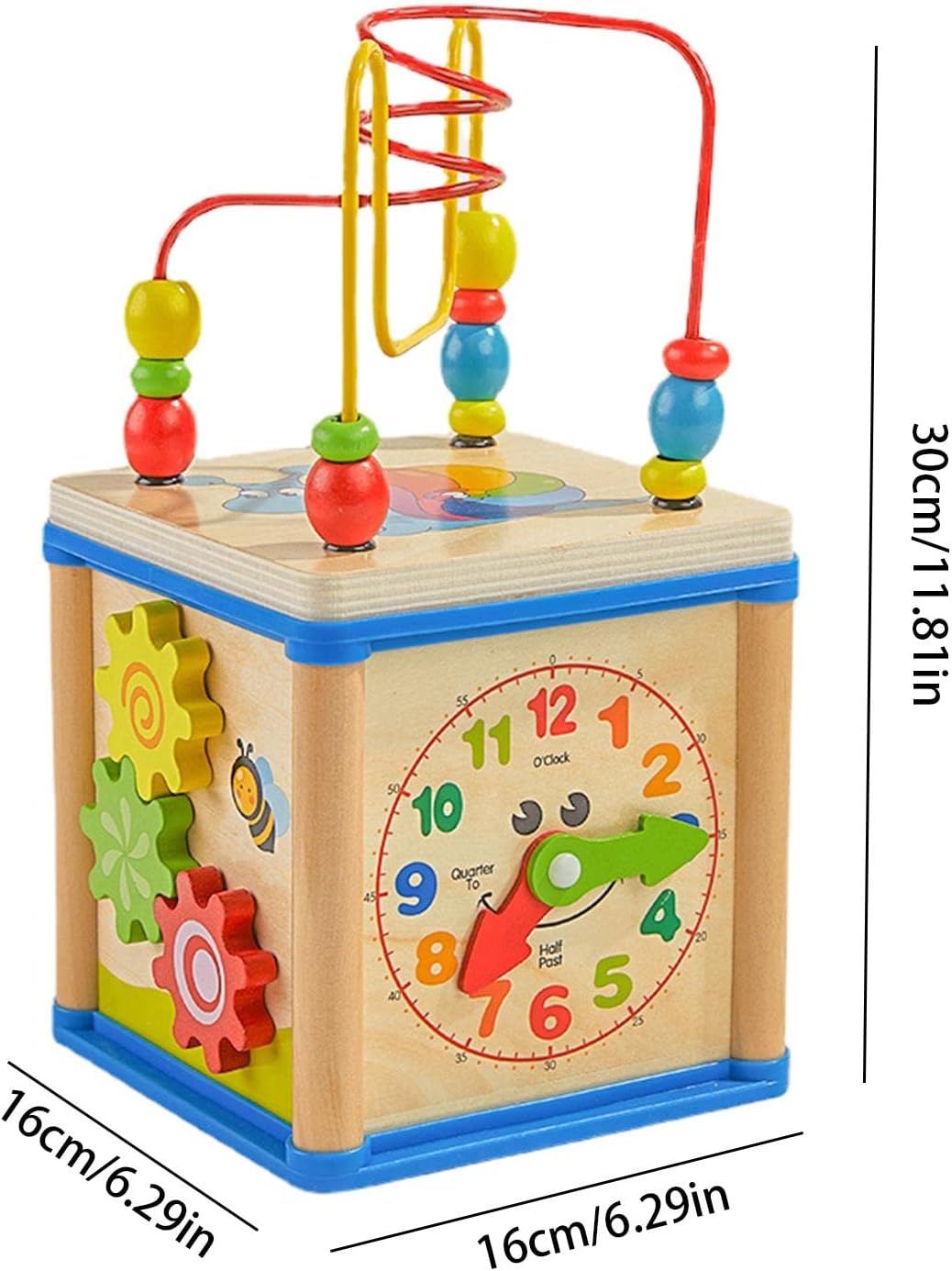 Cubo Didactico De Actividades Sensorial