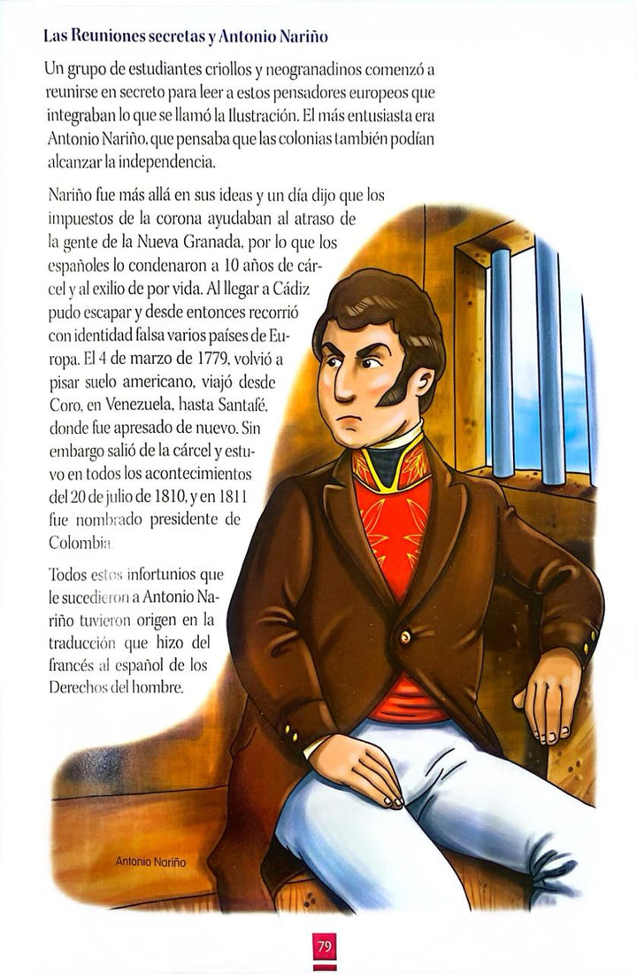 Libro Infantil Historia De Colombia Para Niños
