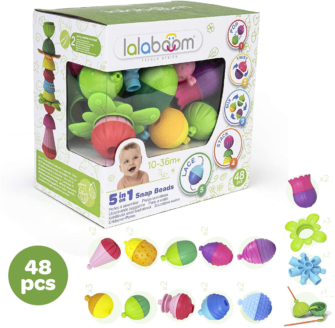 Figuras Montessori Enhebrar 48 Piezas