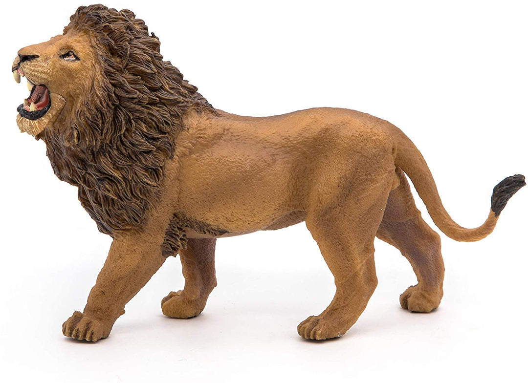 Figura Animales León Pintado a Mano