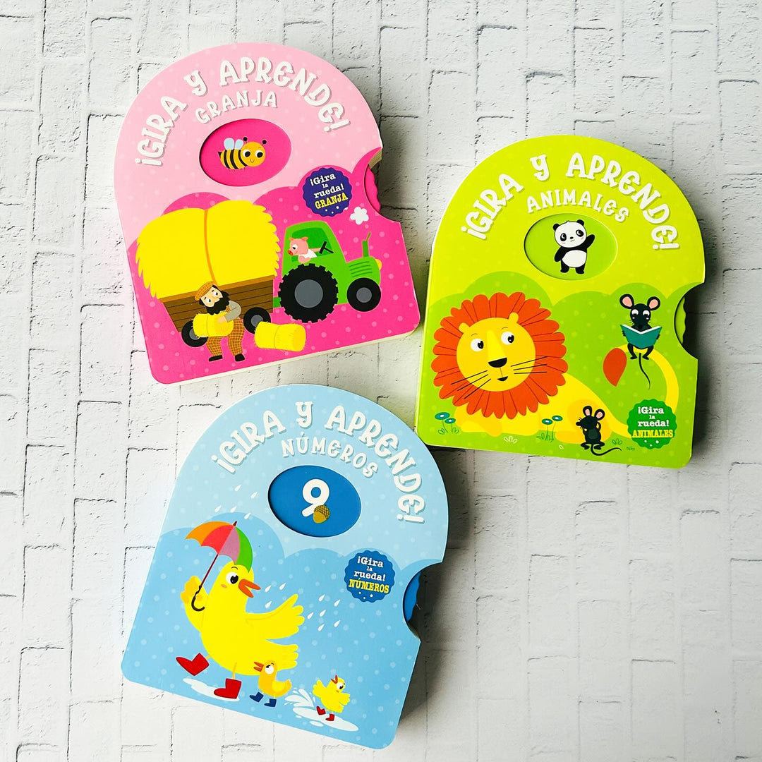 Libro Didáctico Gira Y Aprende La Granja
