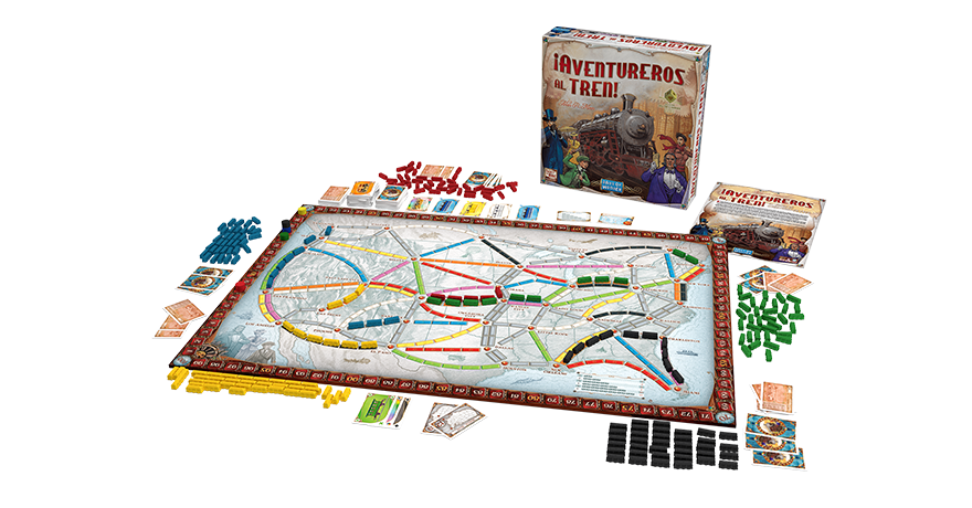Juegos de Mesa ¡Aventureros al Tren! Clásico