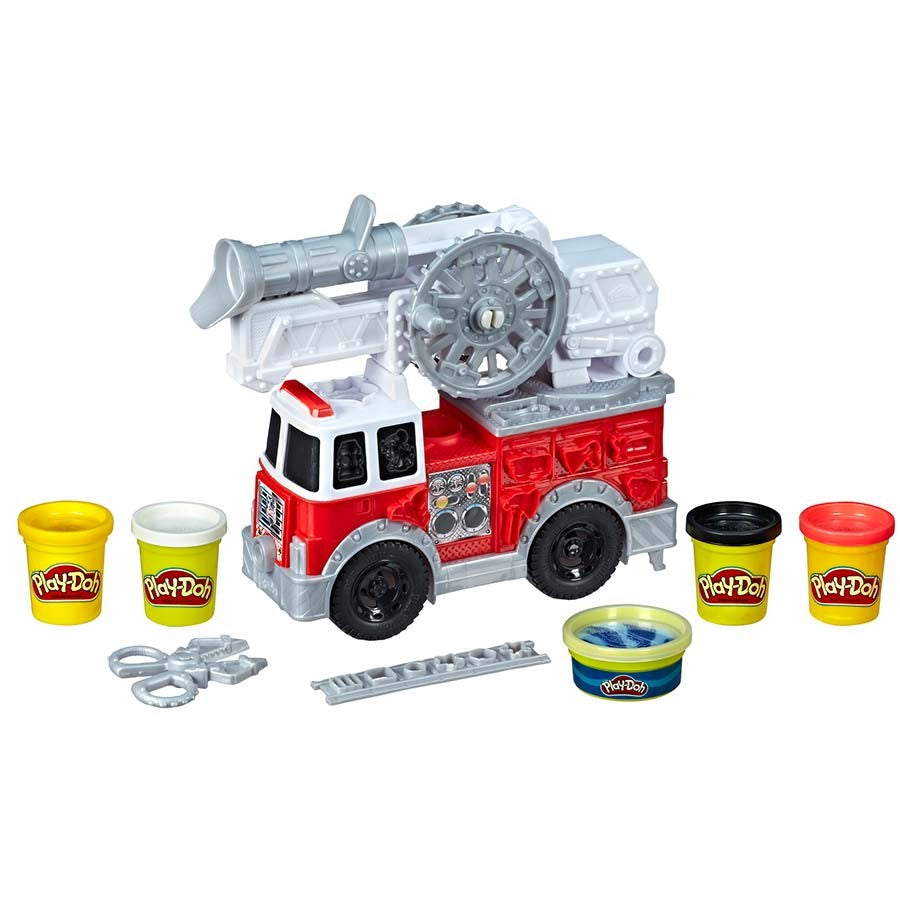 Set De Plastilina Camión De Bomberos