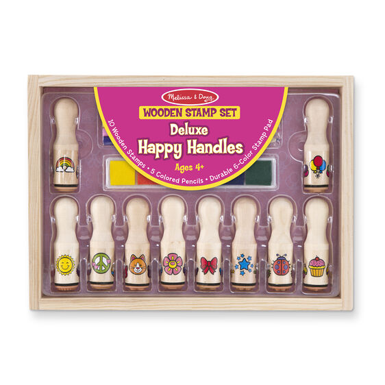 Set de sellos:  Manitas felices de lujo