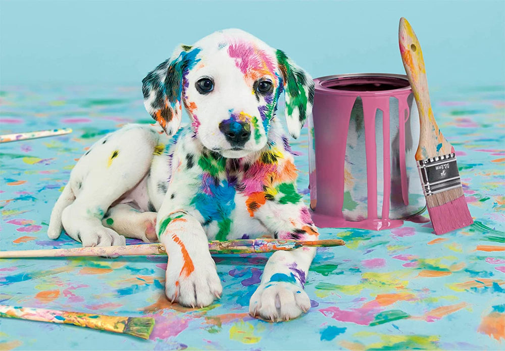 Rompecabezas 500 Piezas Dalmata Pintura De Colores