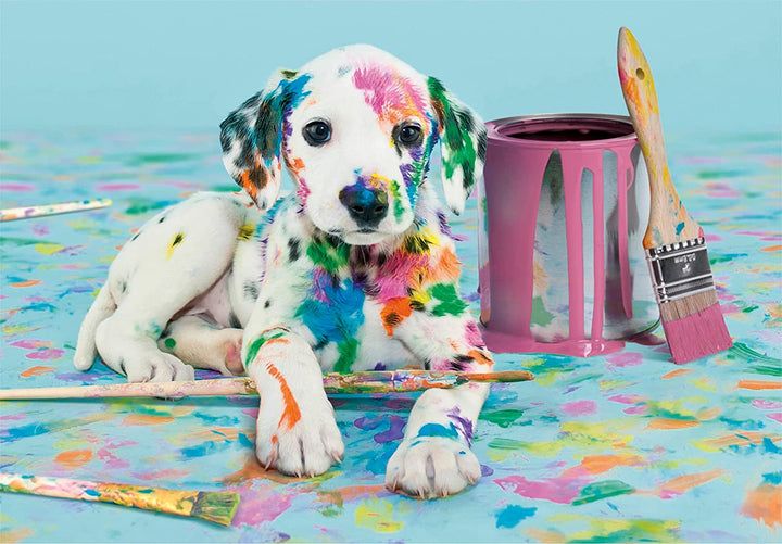 Rompecabezas 500 Piezas Dalmata Pintura De Colores