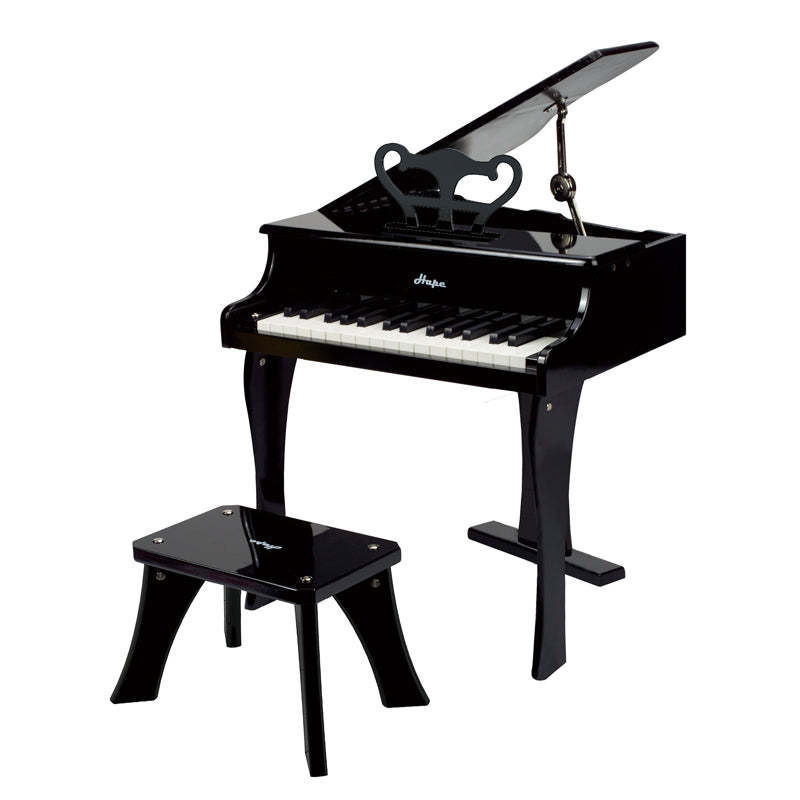 Piano Clásico Negro De Lujo
