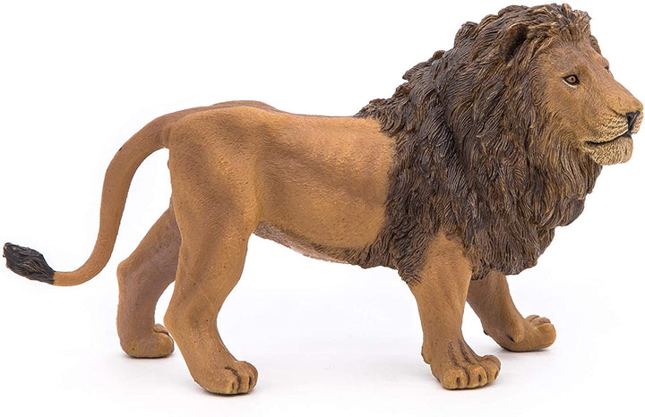 Figura Animales León Pintado a Mano