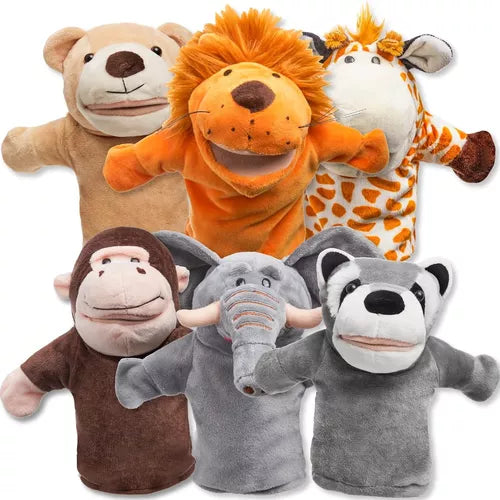 Titere Por Unidad Animales Marioneta jirafa