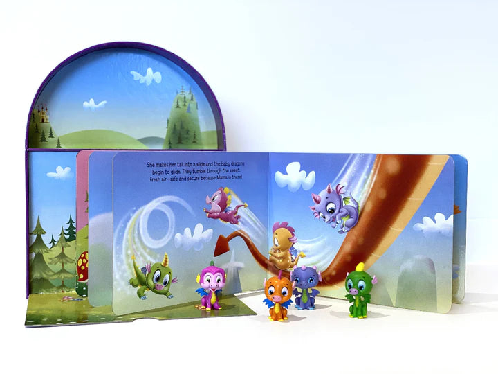 Libro y Juego 2 En 1 Animales Dragones