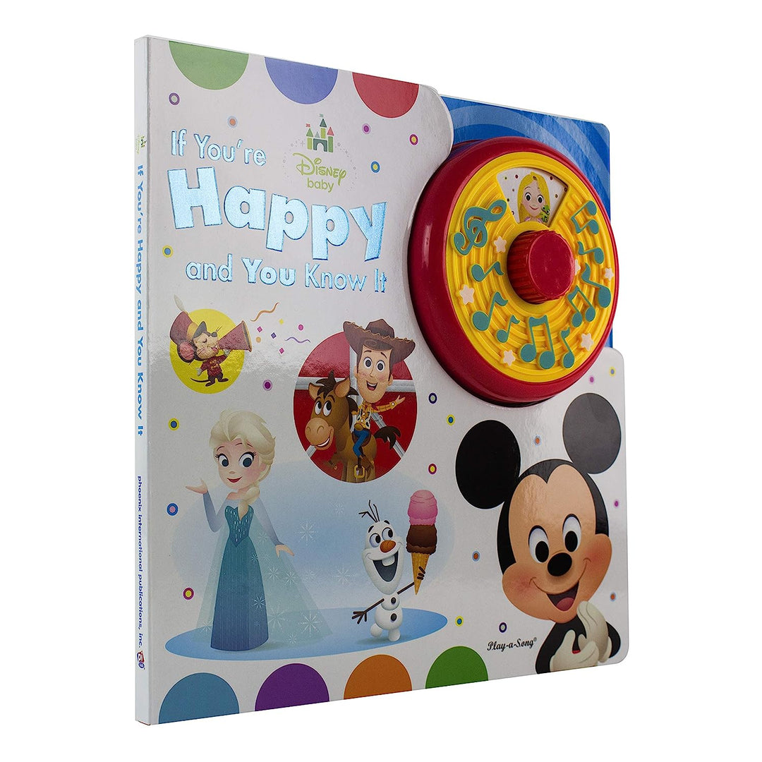 Libro Interactivo Gira Y Canta Disney Baby Español