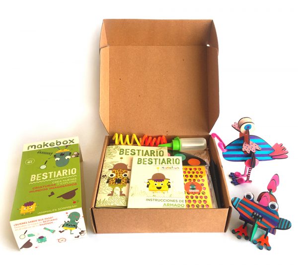 Producto Colombiano Makebox Bestiario