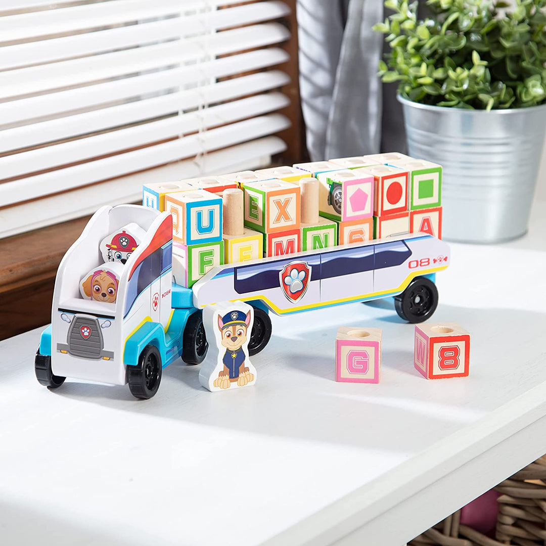 Camión De Bloques ABC Paw Patrol
