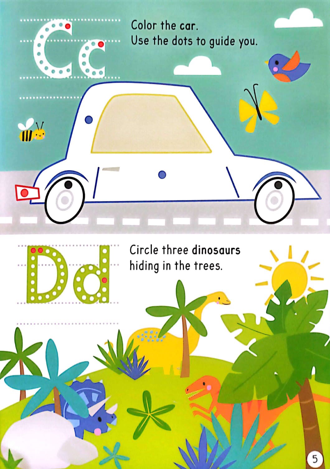 Libro De Actividades Con Stickers Para Ninos