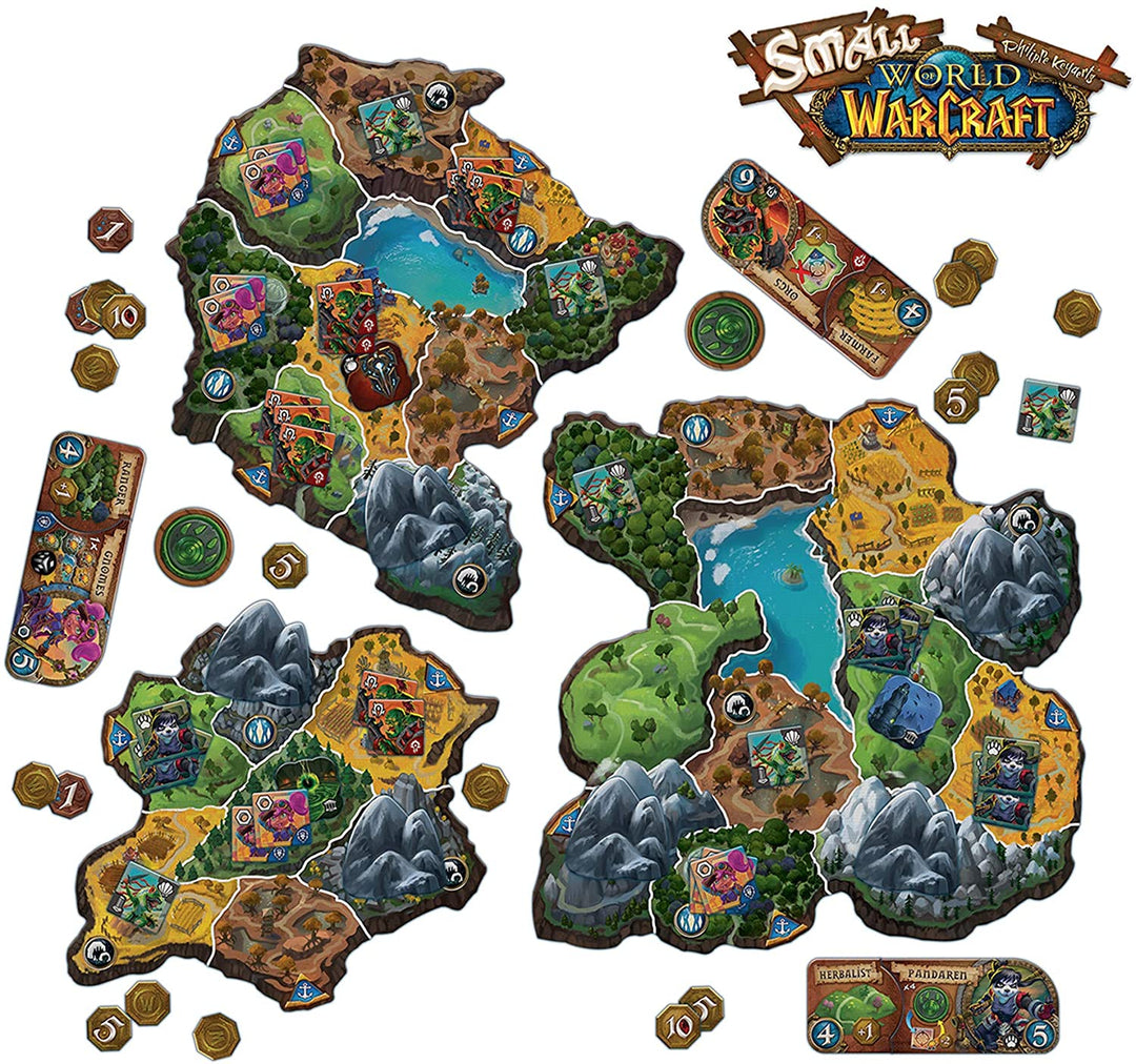 Juegos De Mesa Small World of Warcraft Niños Adultos