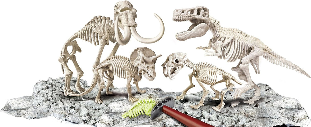 Juego De Excavación 4 Dinosaurios Para Niños
