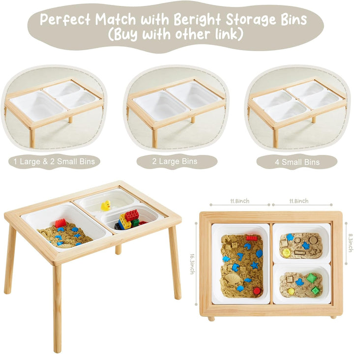 Mesa Sensorial Montessori 2 En 1 Lego