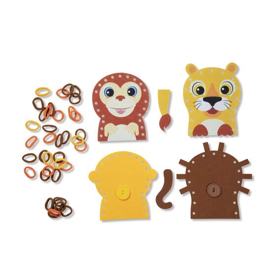 Set para Crear Títeres de Safari