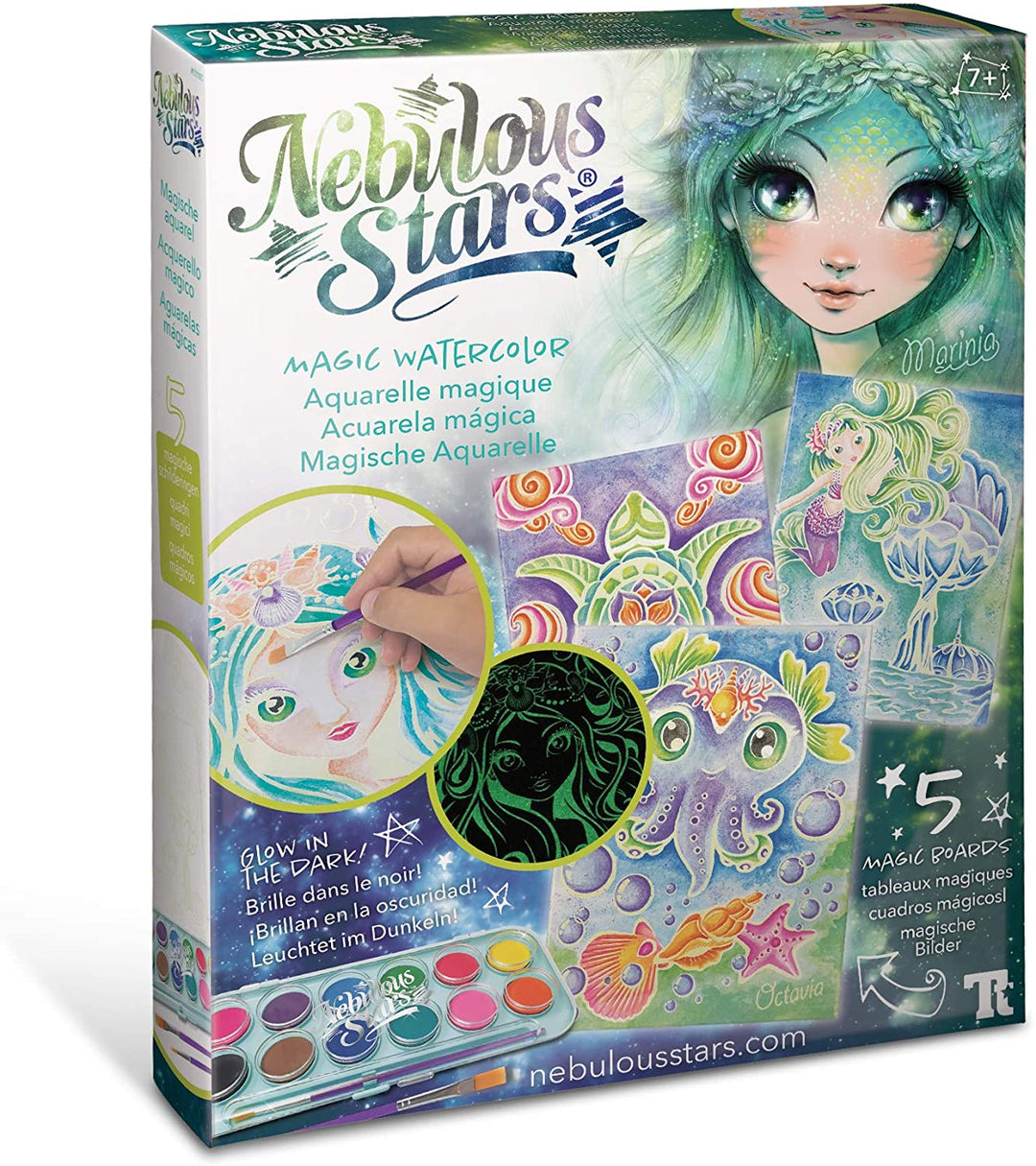 Kit De Arte Pinta Con Acuarela Mágica