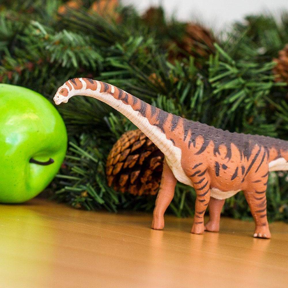 Figura Dinosaurio Malawisaurio Pintado a Mano