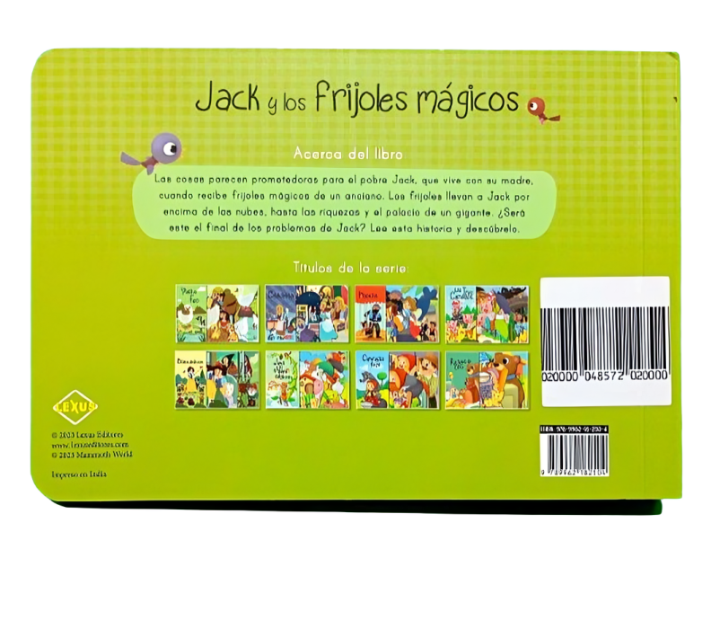 Libro Troquelado Jack Y Los Frijoles Magicos