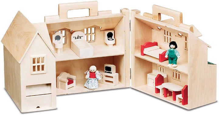 Casa De Munecas Montessori Madera
