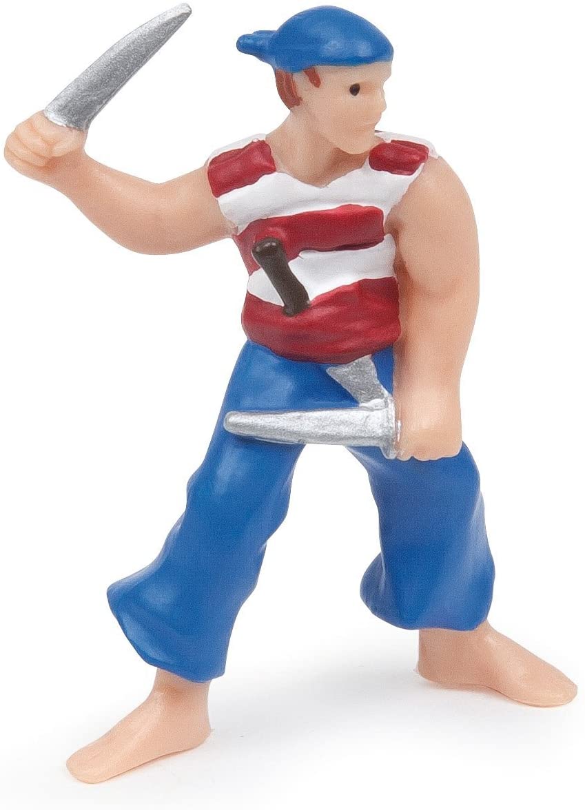 Figuras Aventuras y Piratas Pintadas a Mano