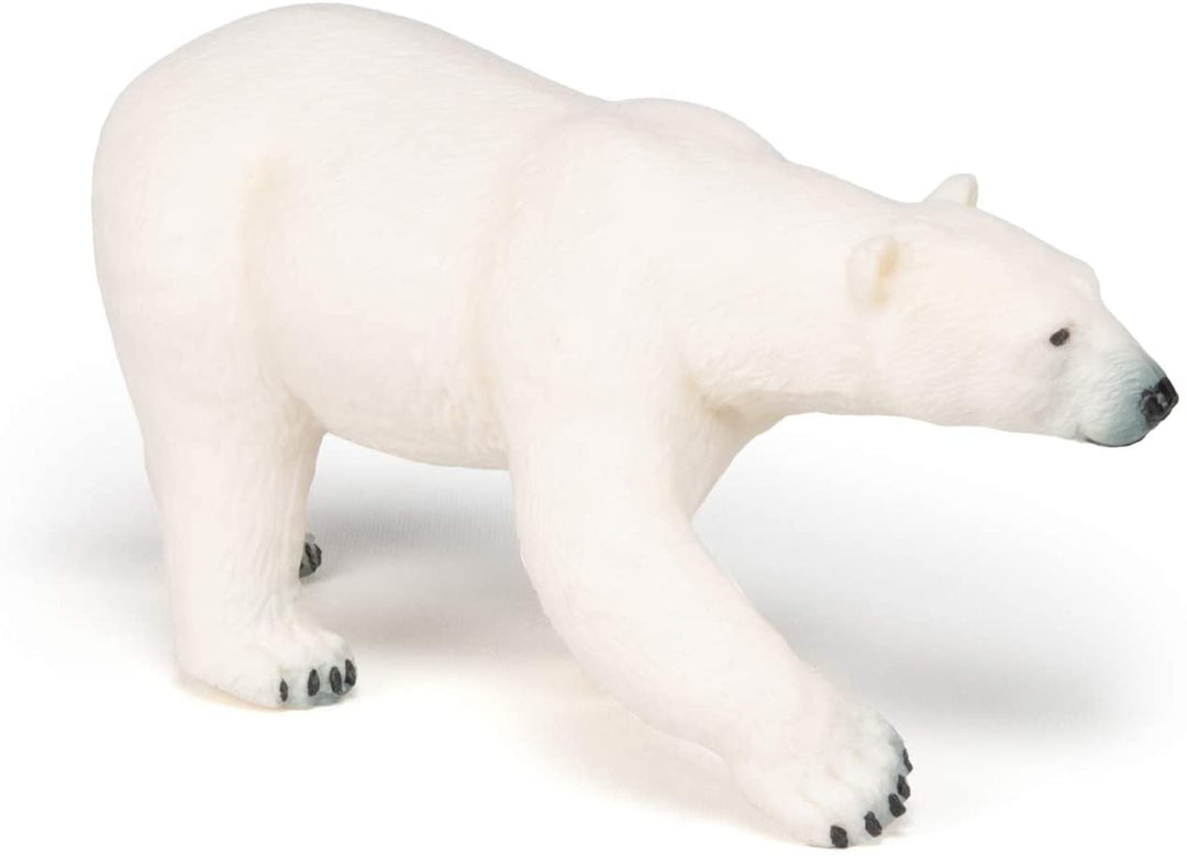 Figura Oso Polar Pintado a Mano